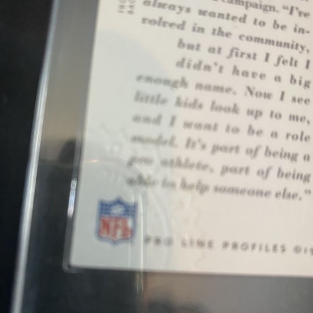 Jerry Rice certified Autographed Card - Picture 3 of 3